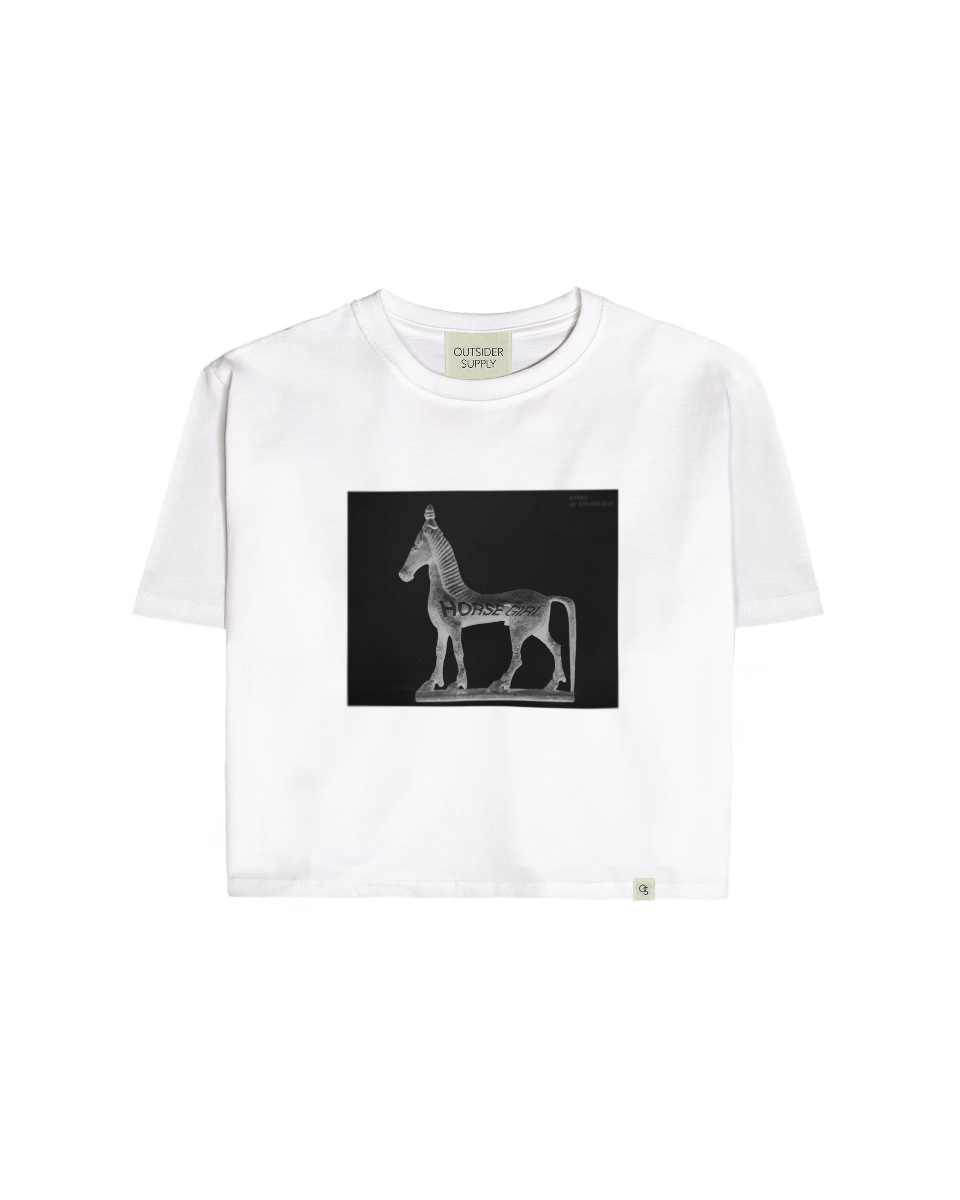 T-shirt court Horse Girl