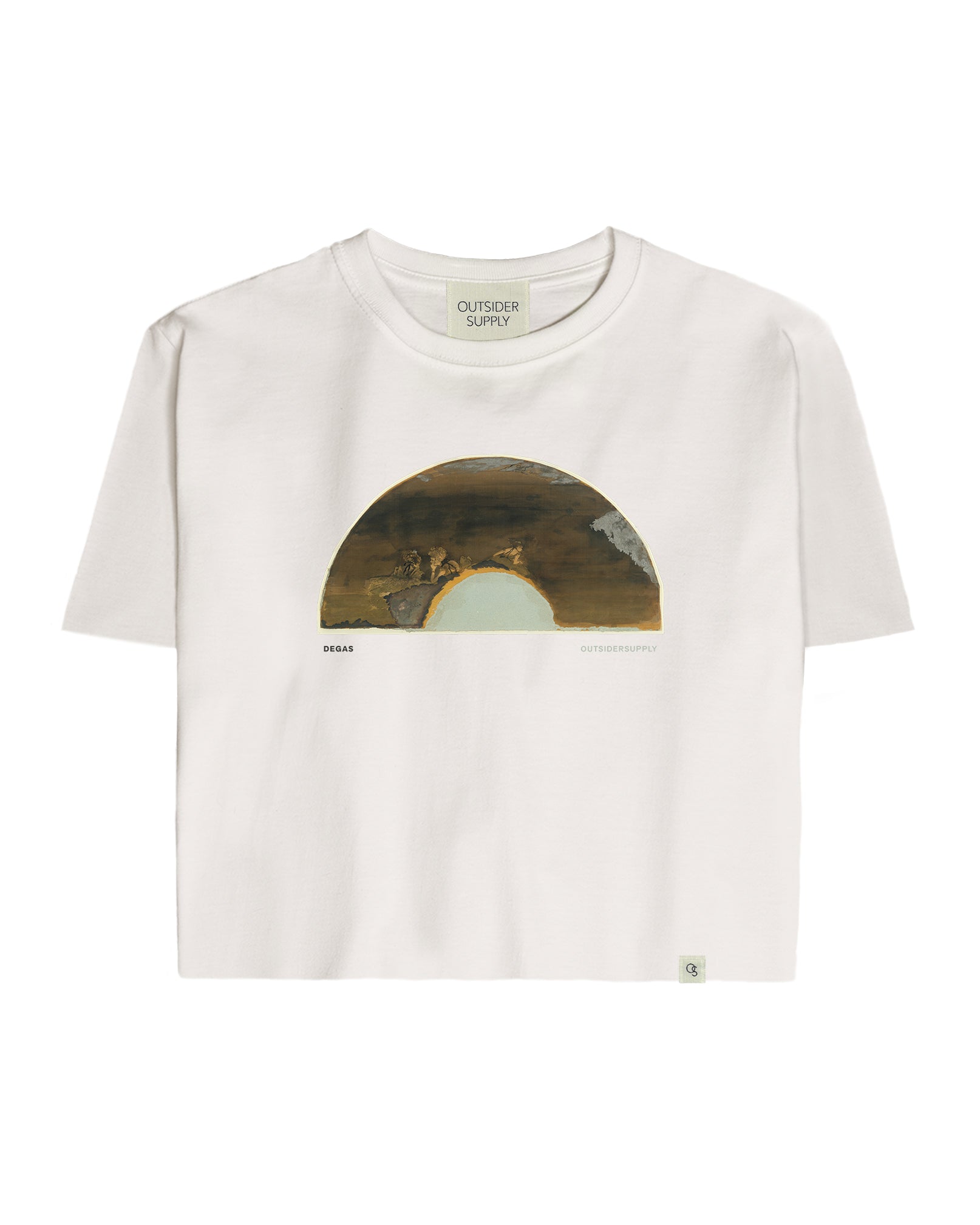 Degas's Fan Crop Tee
