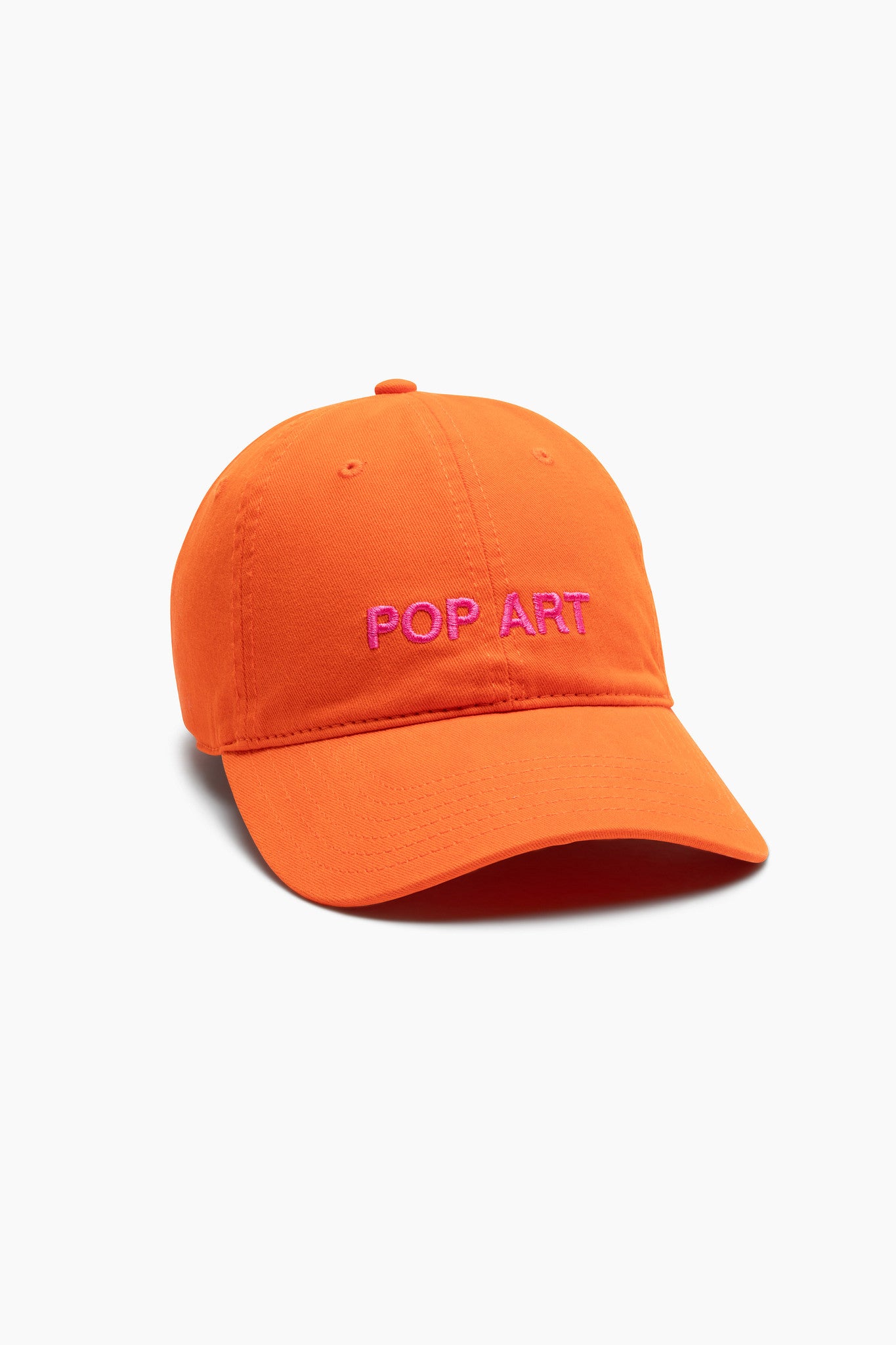 orange baseball caps