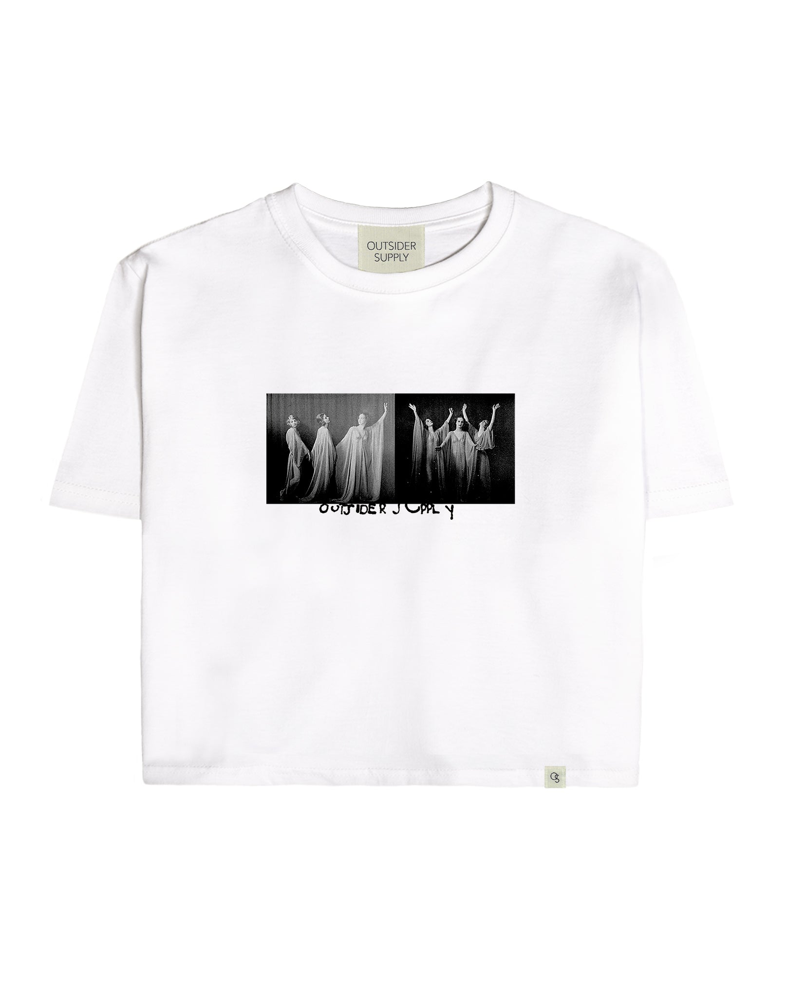Echos of Motion Crop Tee