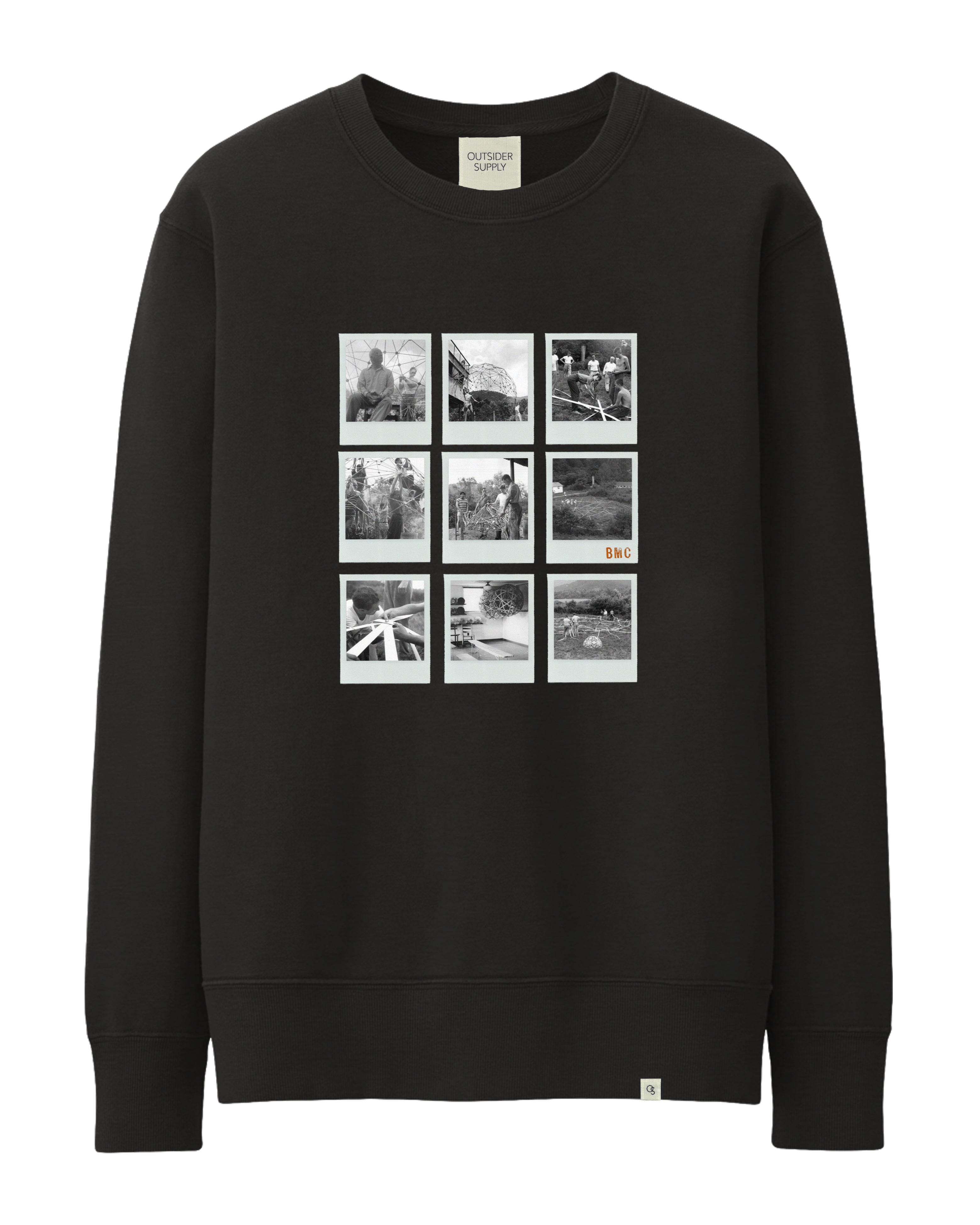 Geodesic Dome Polaroid Crewneck